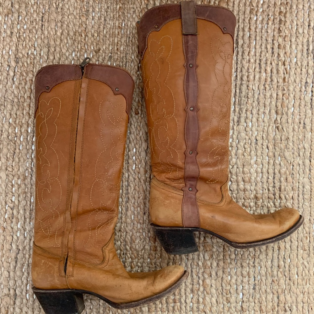 Corral Women's Kats Natural Westport Boots